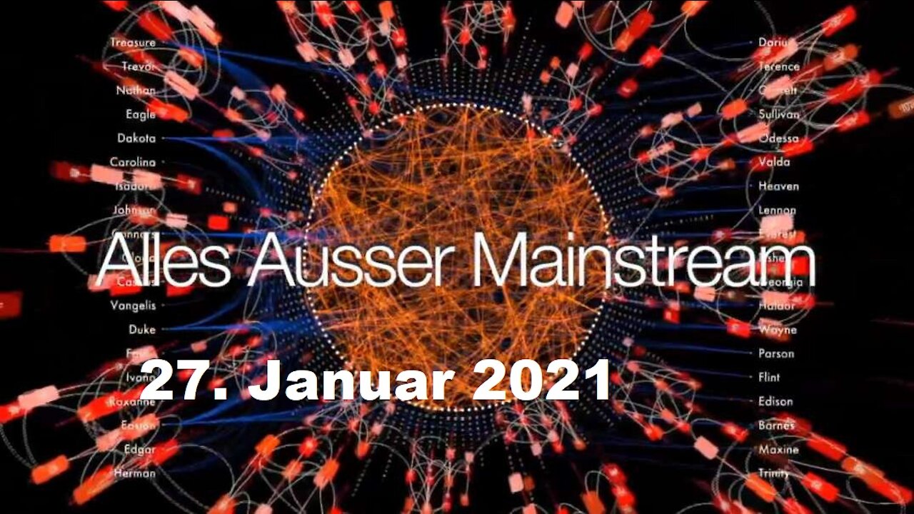 Alles außer Mainstream - 27.01.21 Bereits für SARS-CoV-1 fehlt jeglicher Virusnachweis