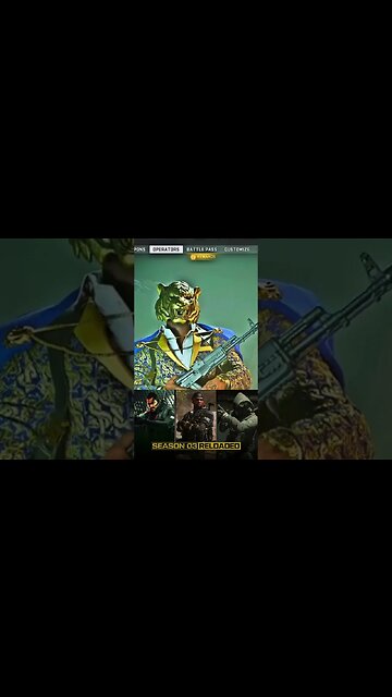 Season 3 Reloaded Operator Skins #shorts