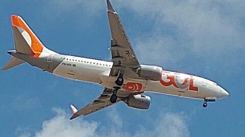 Boeing 737 MAX 8 PS-GPE coming from Brasília to Fortaleza