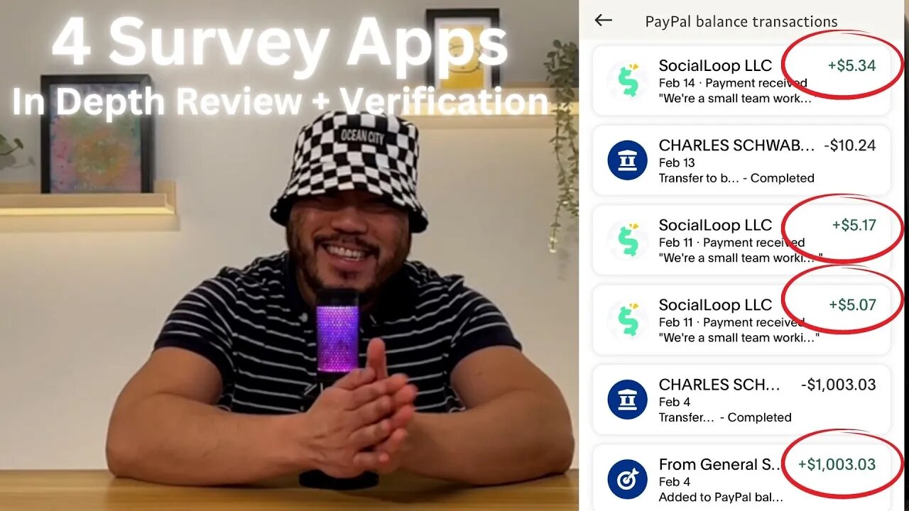 In Depth Reviews of 4 Survey Apps with Payment Verification. Proof of Payment.