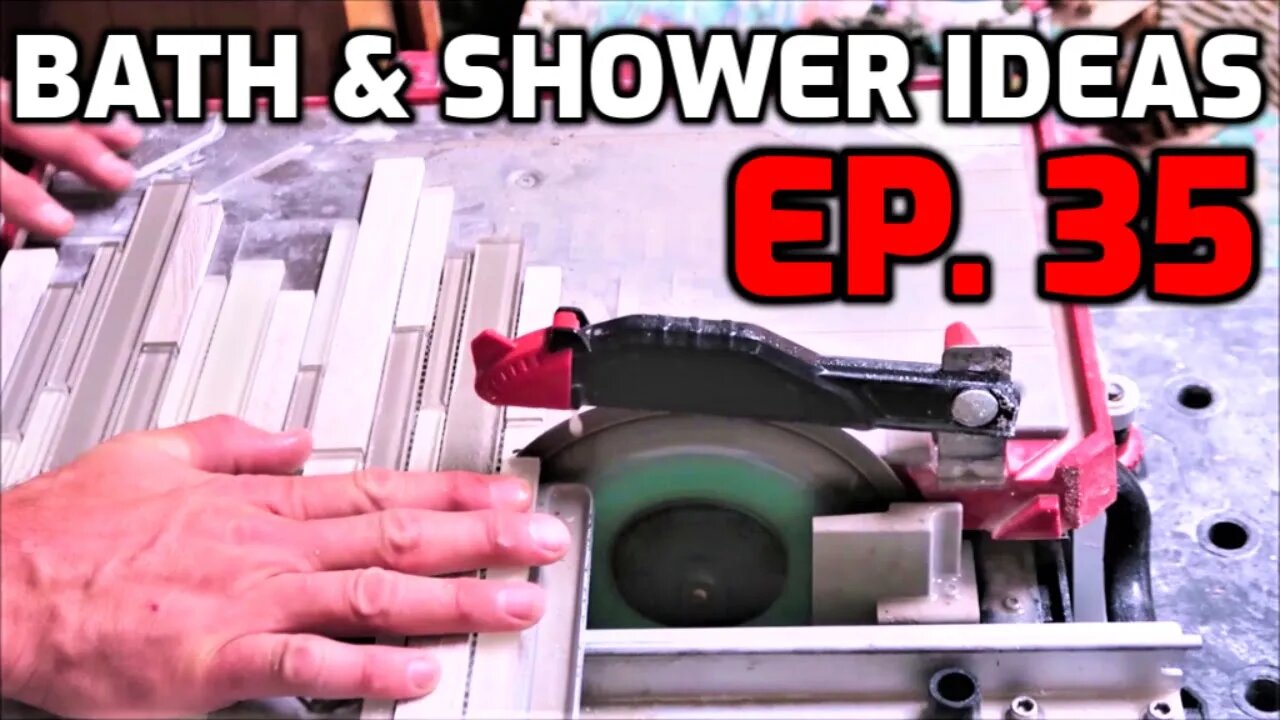 3 DAY BUILD! Bath & Shower Tile Ideas Ep. 35