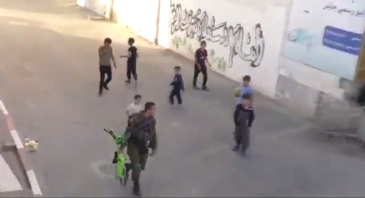 Bullying IDF thugs torment young kids