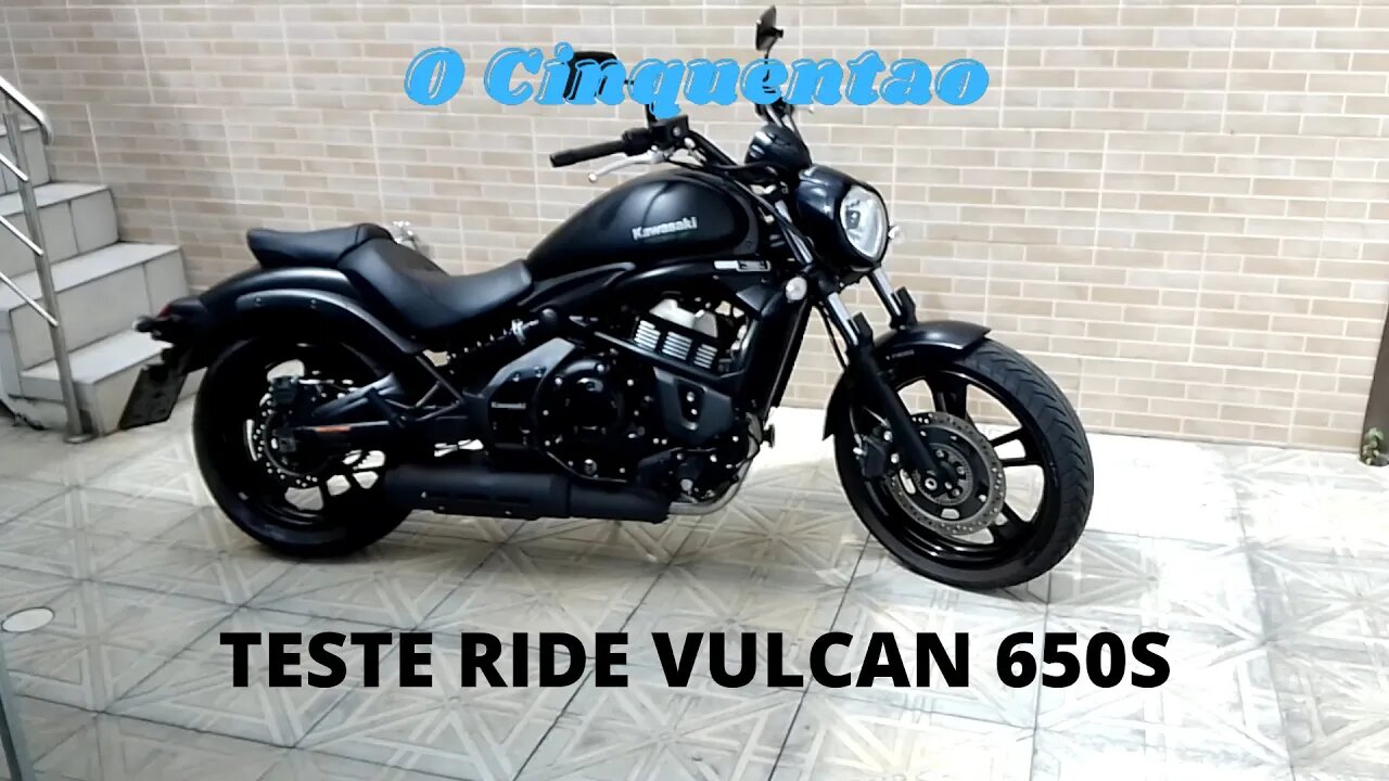 TESTE RIDE VULCAN 650S #kawasaki #ocinquentao #motos