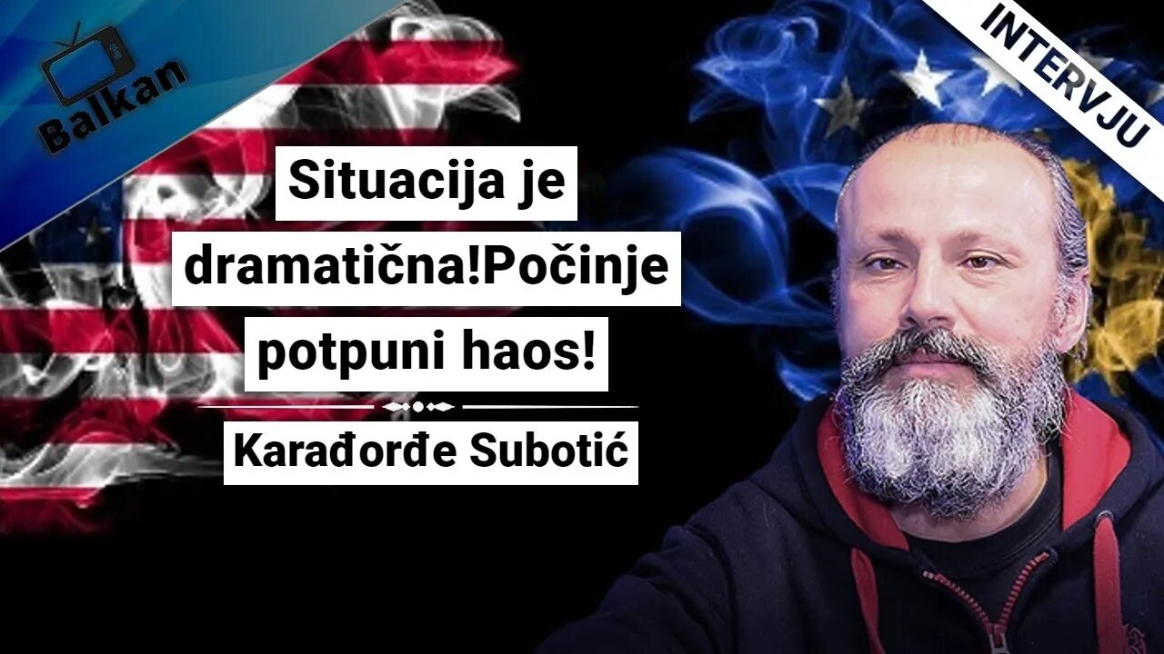 Karađorđe Subotić -Situacija je dramatična!Počinje potpuni haos!