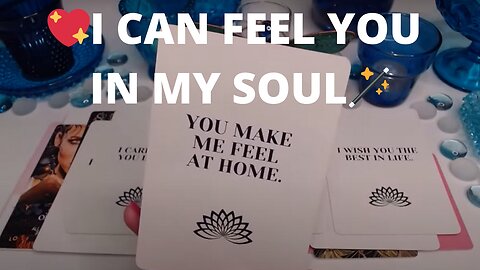 💖I CAN FEEL YOU IN MY SOUL🪄THIS DIVINE GODDESS IS TRUELY SEEN🪄💘COLLECTIVE LOVE TAROT READING ✨