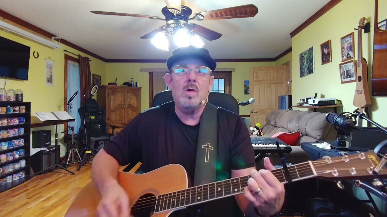 Studio Test JK Global Mic-J S90 head worn mic with my Shure wireless system. WE WILL DANCE (cover)