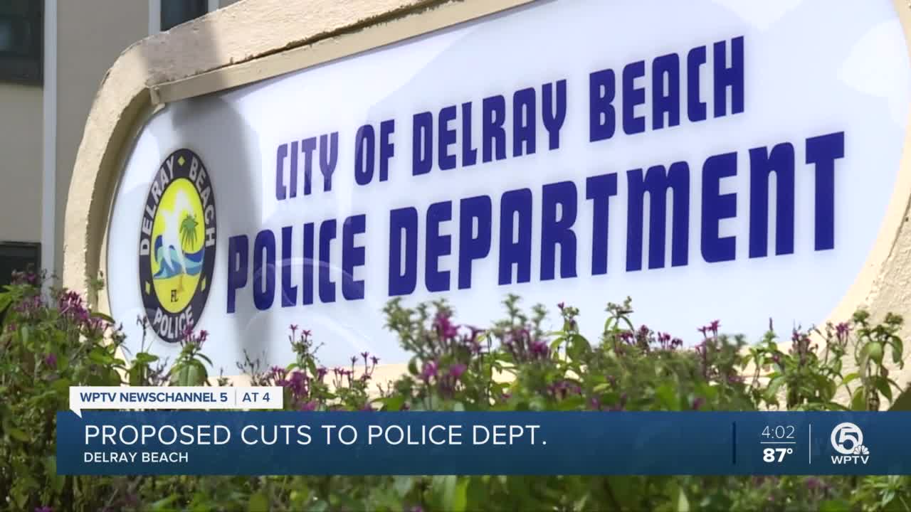 Delray Beach proposes police budget cuts