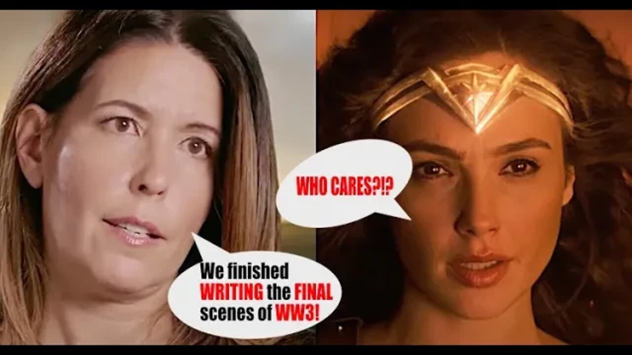 Patty Jenkins has WRITTEN the FINAL SCENE of WW3! | Does anyone actually care?