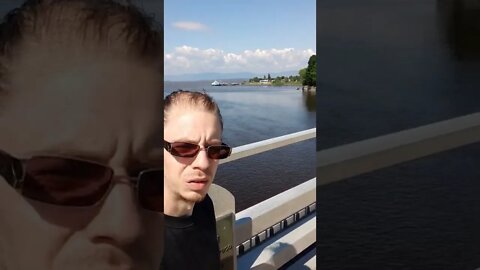 on the bridge #sfmcollective #shorts #quebec #July