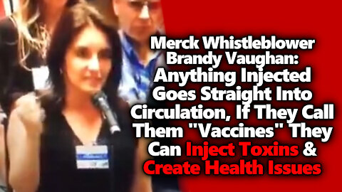 No Experimentation On Children! Was Merck Whistleblower Brandy Vaughan Killed For This Speech?