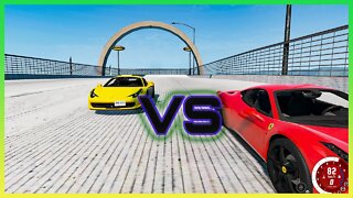 TruckFails | Ferrari car racing #154 | BeamNG.Drive |TrucksFails