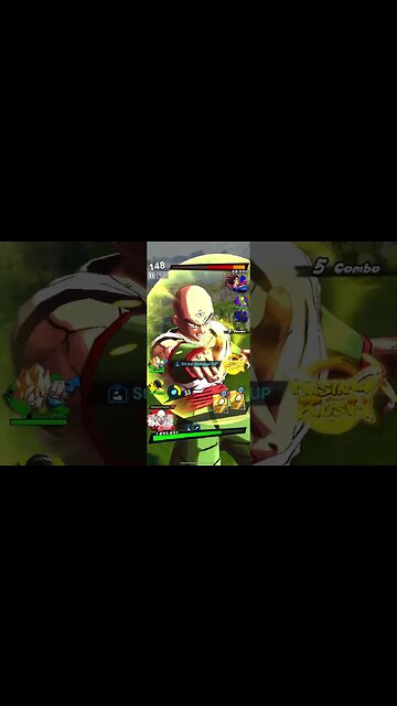 Dragon Ball Legends - Extreme Tien Dodon Ray Special Move Gameplay (DBL10-08E)