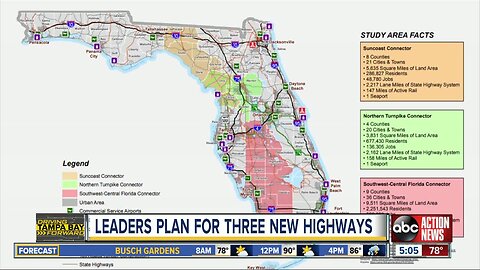 Leaders planning for three new highways