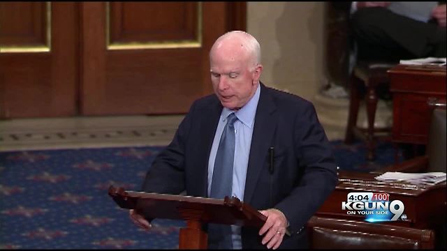 Son-in-law: Ailing McCain is 'chatty' and 'walking around'