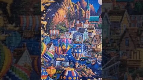 Day 9 Bag 26! 60,000 Piece What a Wonderful World Jigsaw puzzle #puzzles #shorts #jigsawpuzzles