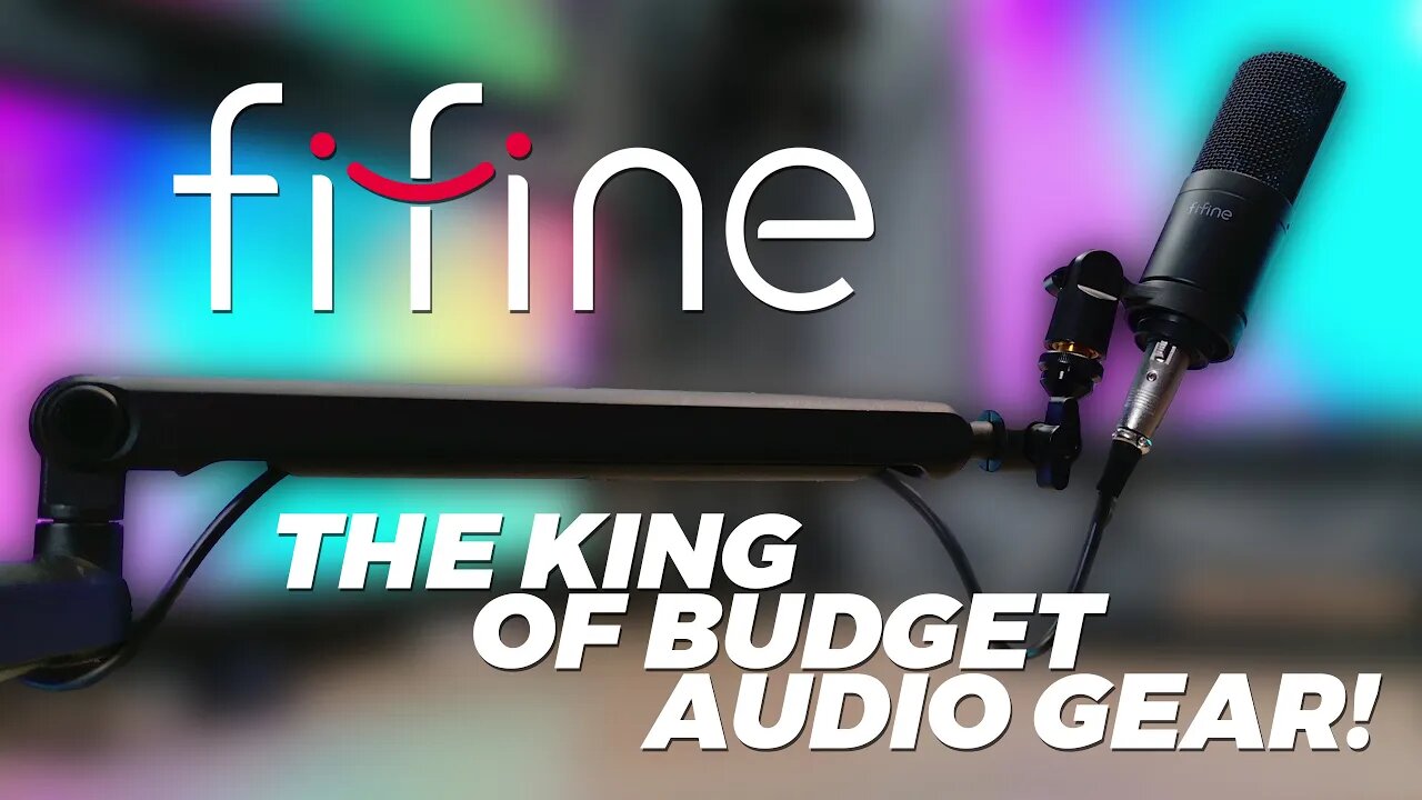 Fifine K669C and Desktop Microphone Arm Review