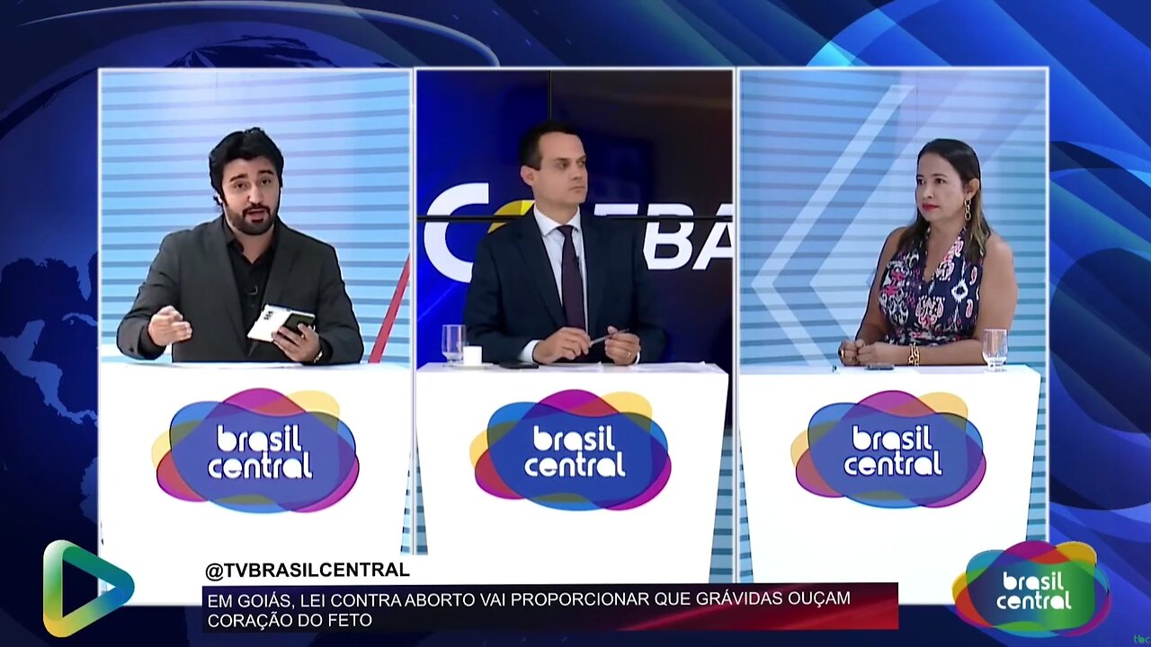 Fred Rodrigues coloca abortista no bolso em debate na TV Brasil Central