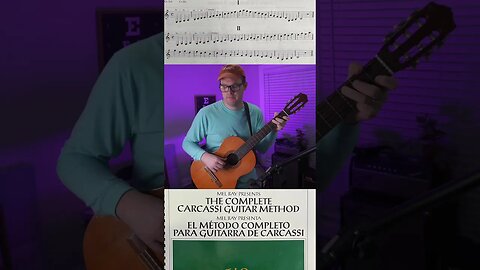 “Exercise 2” Carcassi Guitar Method 🎸 #guitar