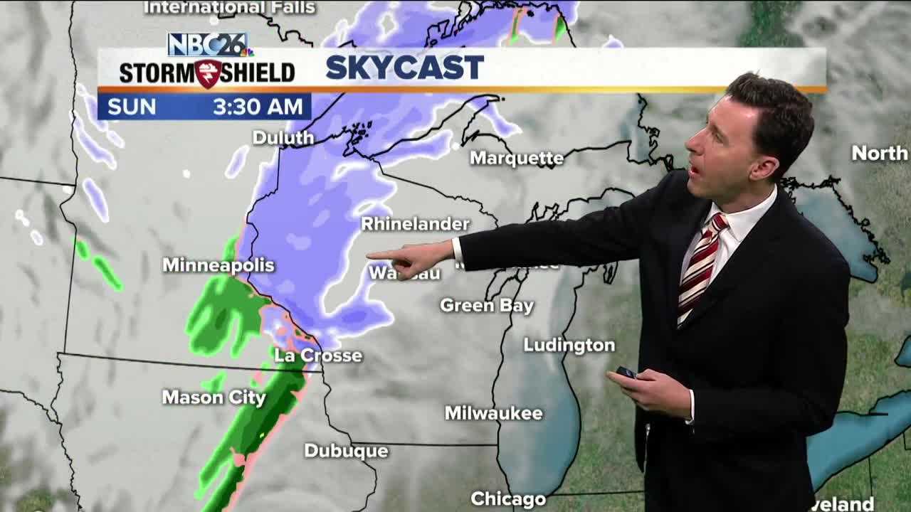 Michael Fish's NBC26 weather forecast