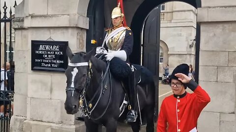 The moment the horse lets a special needs kid get his picture but tries to bite evevery one else