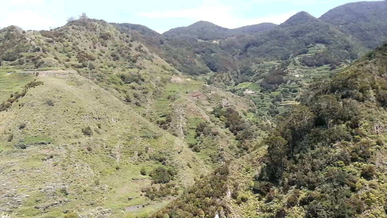The mountains in Tenerife Spain