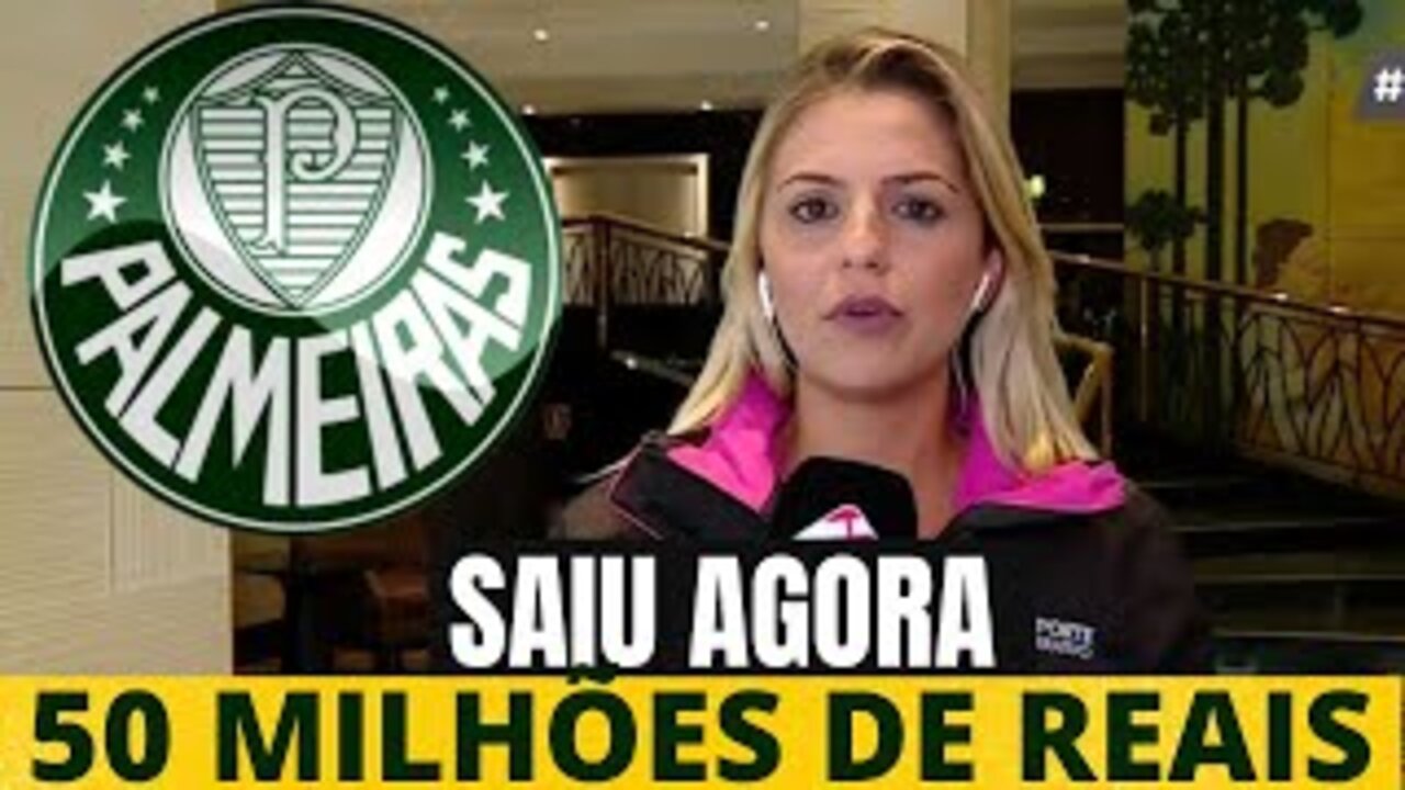 EXPL0DIU A NOTÍCIA! NEGÓCIO MILIONÁRIO! ACABOU DE ANUNCIAR! NOTÍCIAS DO PALMEIRAS