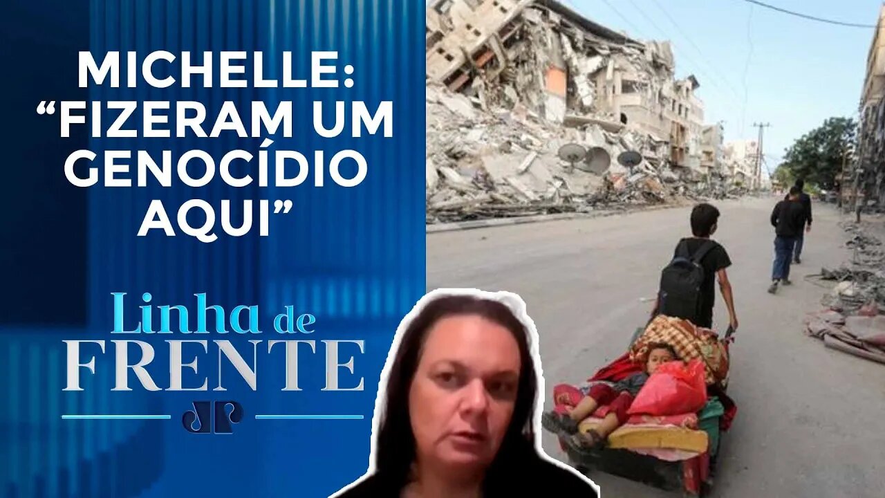 Brasileira relata momentos de tensão em meio à guerra entre Israel e Hamas | LINHA DE FRENTE