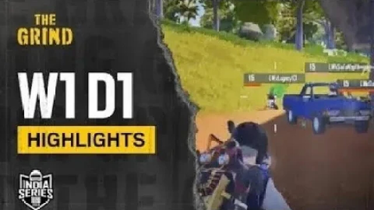 Highlights of THE GRIND Week1 Day1 🤩