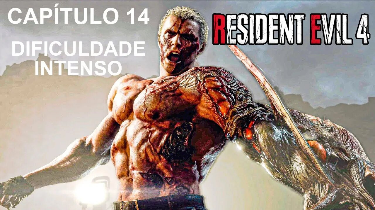 Resident Evil 4 Remake - [Capítulo 14] - Dificuldade Intenso - Dublado & Legendado PT-BR