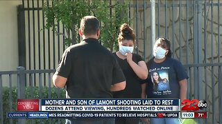 Mother and son of Lamont shooting laid to rest