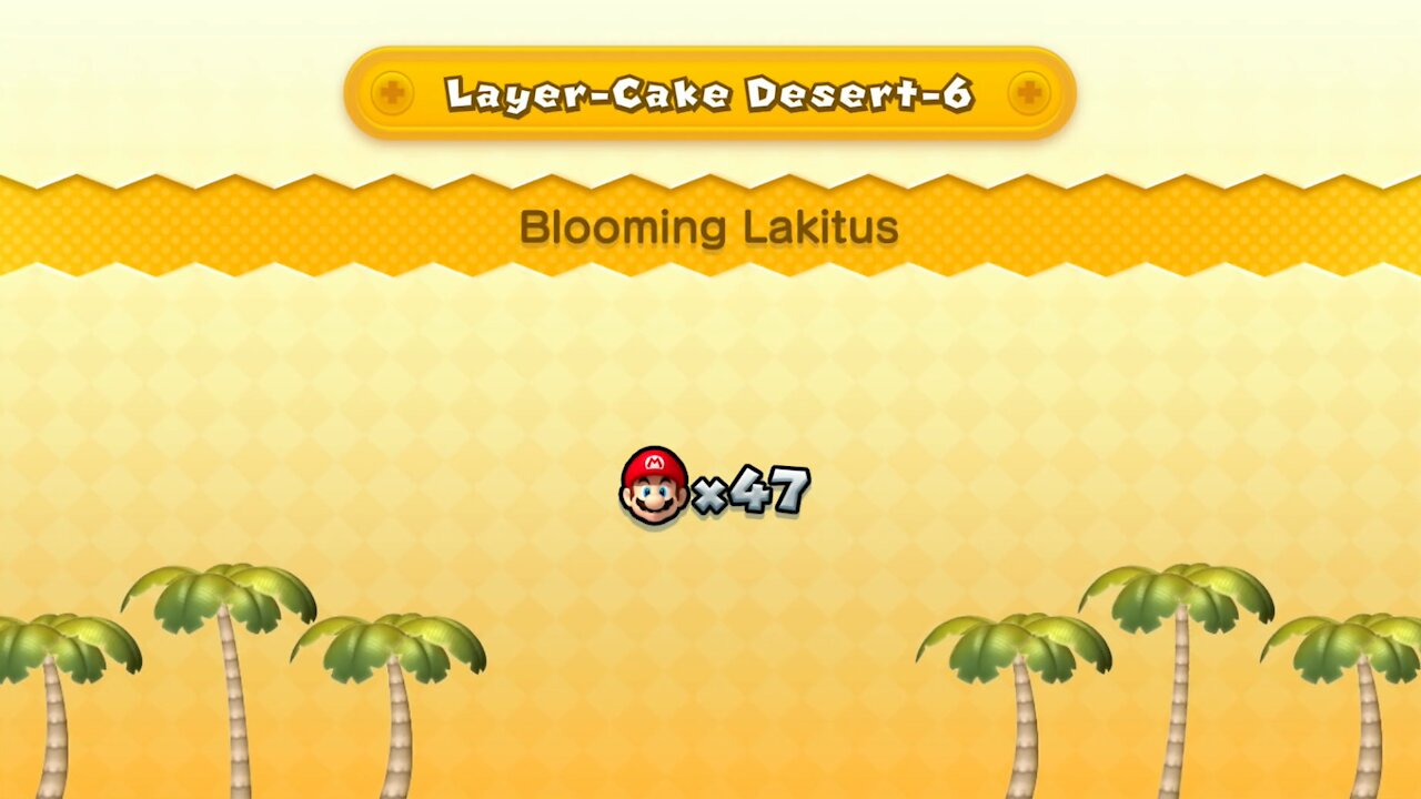 Layer Cake Desert-6 Blooming Lakitus (All Star Coins) Nintendo Switch New Super Mario Bros U Deluxe