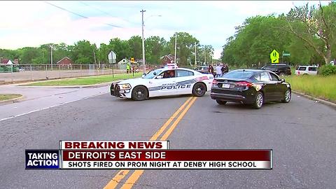 Shots fired on prom night at Denby High School