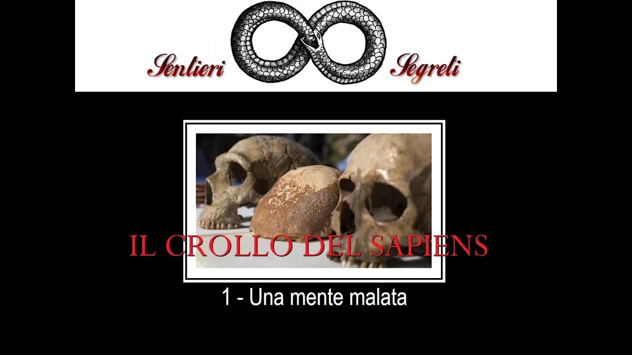 Il crollo del Sapiens 1 - Una mente malata