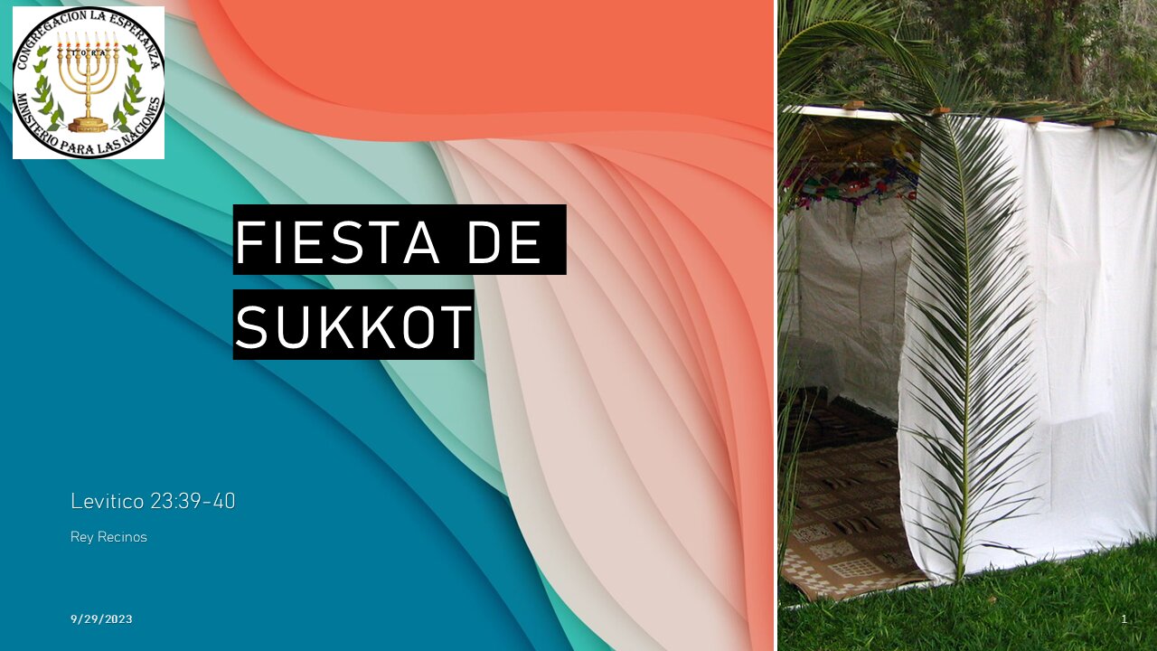 Fiesta de Sukkot/ Parasha