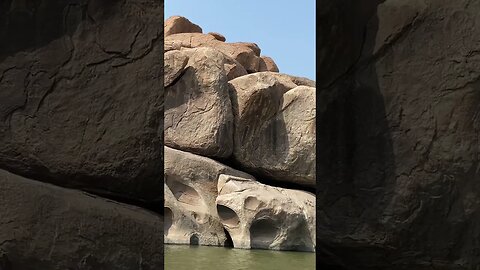 Coracle Ride Hampi #youtubeshorts #hampi