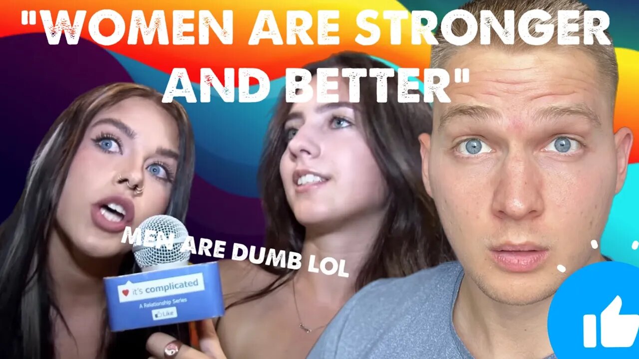 DELUSIONAL FEMINISTS GET "REKT" BY LOGIC 🤣 FT. VALENTINE