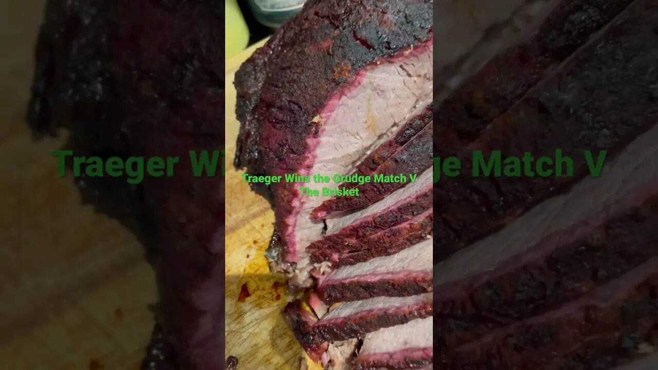 Traeger cooks Brisket to Perfection