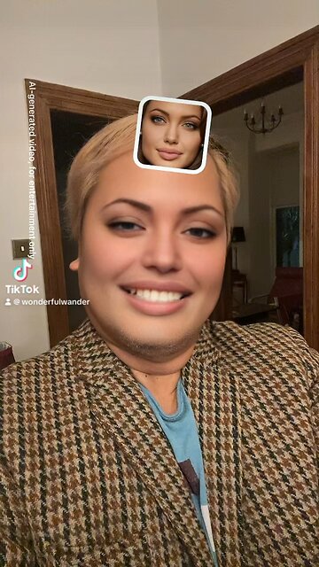 Angelina Jolie Filter on me