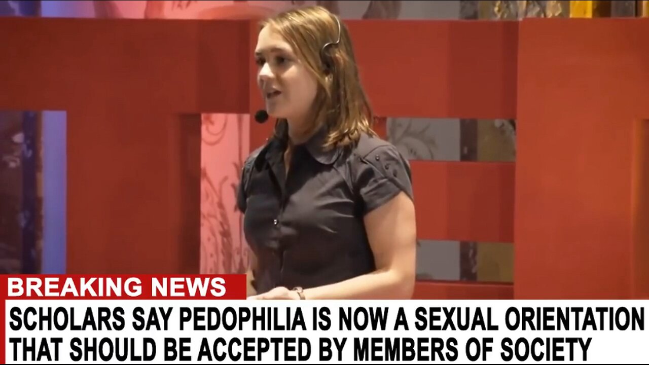 SCHOLARS SAY PEDOPHILIA IS NOW A SEXUAL ORIENTATION THAT MUST BE ACCEPTED BY SOCIETY, She’s Crazy!