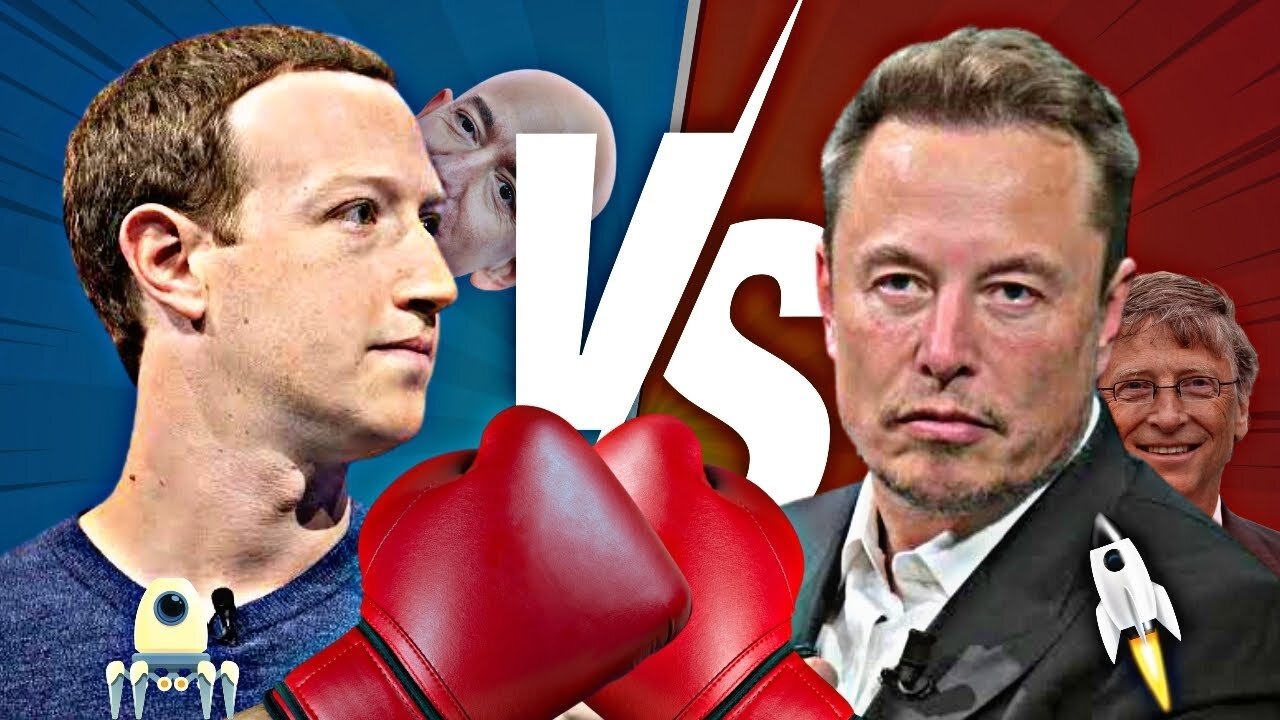 Elon Musk vs. Mark Zuckerberg: The Ultimate Tech Showdown - Cage Fight Extravaganza!