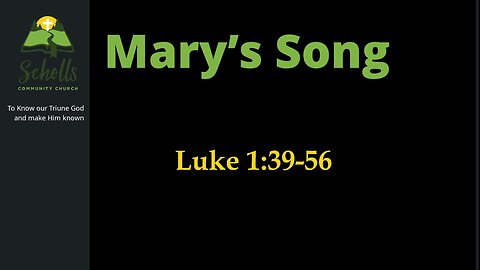 Mary's Song