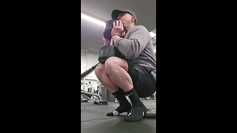 55yr old dumbell squat