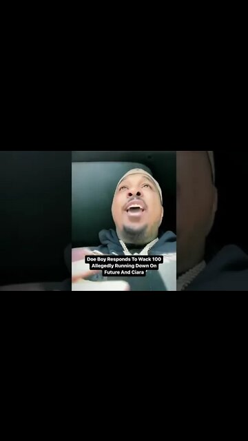 DoeBoy responds to Wack100 saying he ran down on Future and Ciara at LAX. 👀