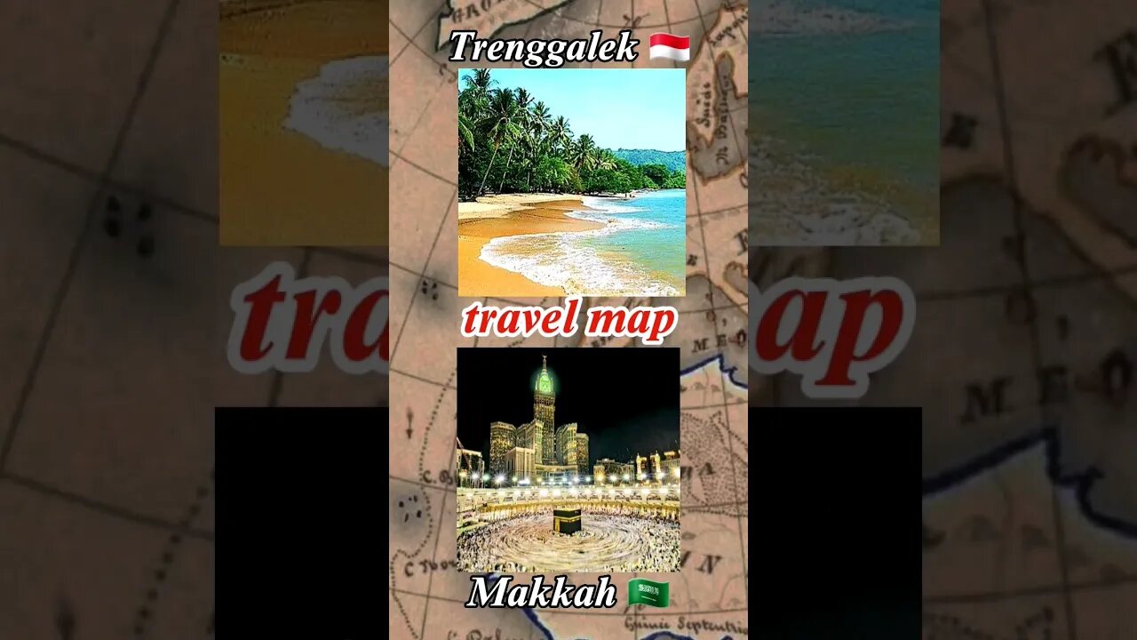 Perjalanan Dari Trenggalek 🇮🇩 Ke Makkah 🇸🇦 #shorts #jawatimur #mekah #mekkah