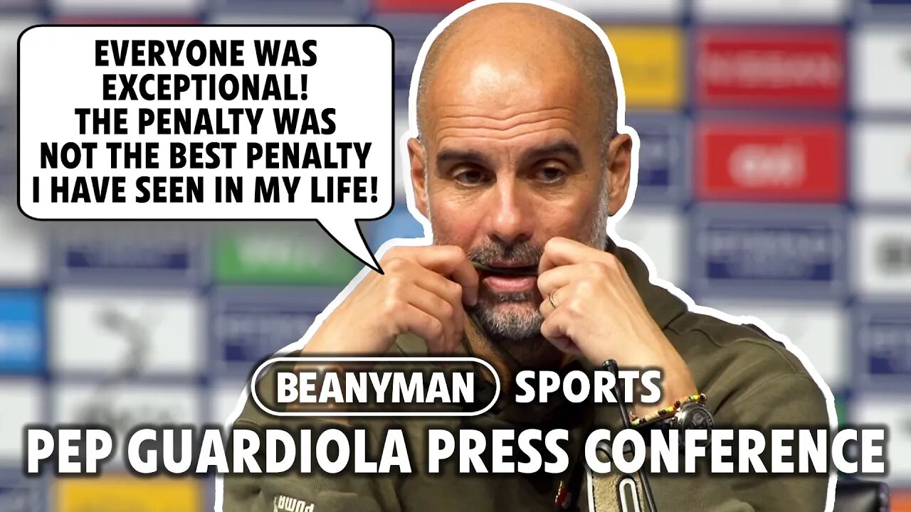 'Everyone was EXCEPTIONAL! Not the best penalty I have seen!' | Man City 2-1 Fulham | Pep Guardiola