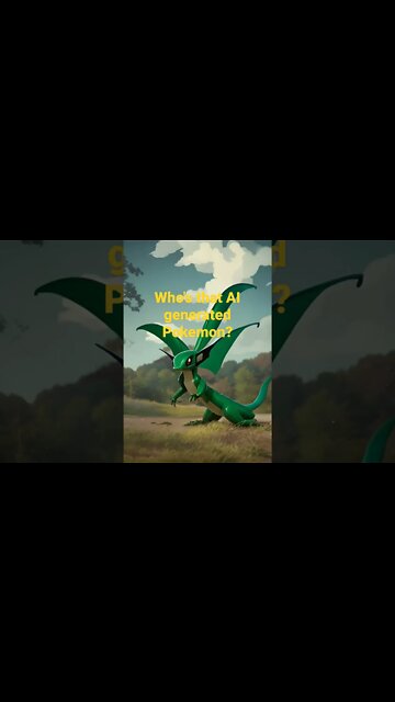 AI generated Flygon #whosthatpokemon #pokemon