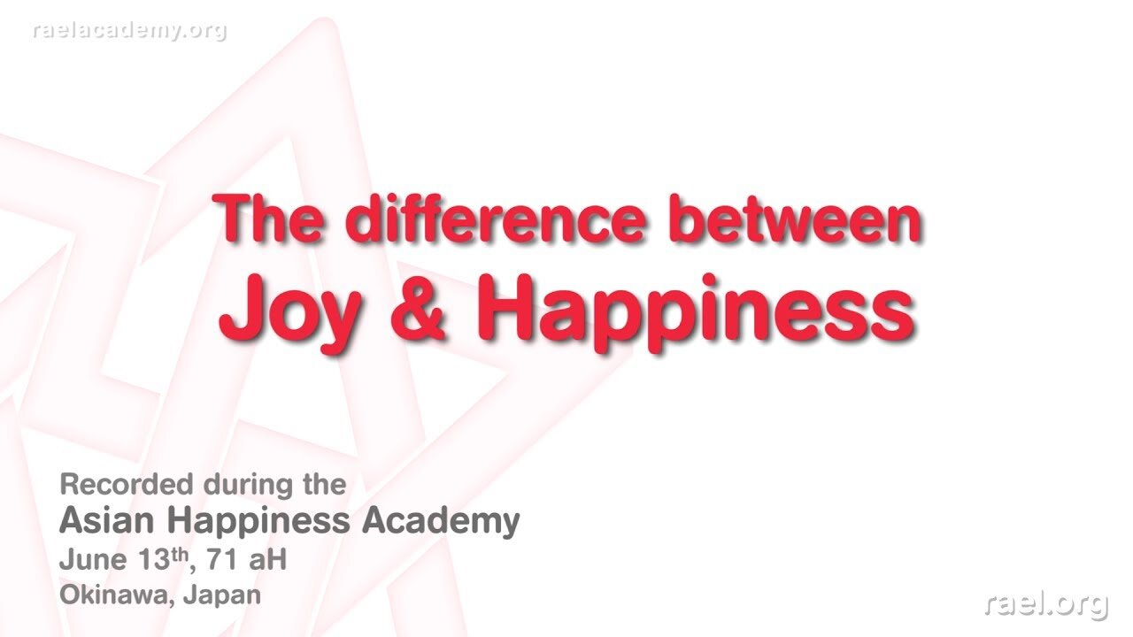 Maitreya Rael: The Difference Between Joy and Happiness (71-06-13) - Part 5 of 9