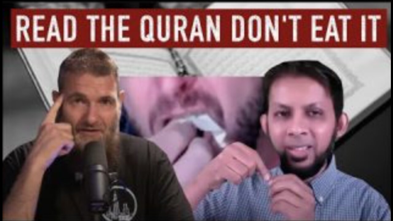 TheDeenShow #813 - ARGUMENTS FOR READING THE QURAN NOT EATING IT!