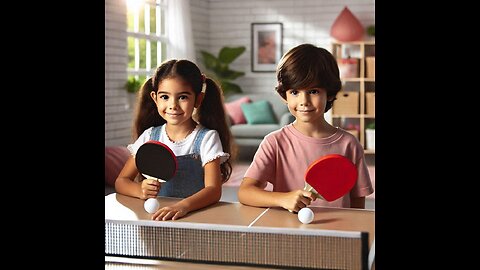 Mini Masters of Ping Pong (and Chaos!)