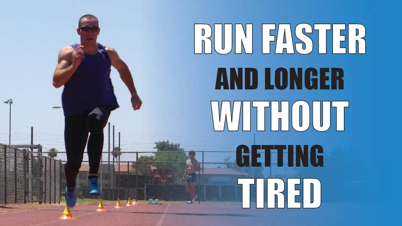 How To Run Faster And Longer Without Getting Tired | Training Progression For Sprinters